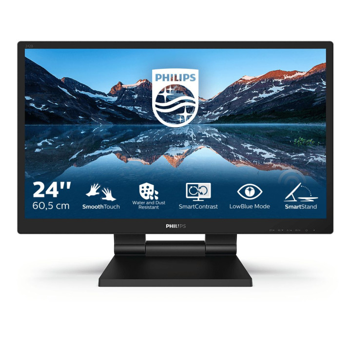 PHILIPS 24 TOUCH 10 TOCCHI IPS IP54 VGADVIHDMIDPUSB